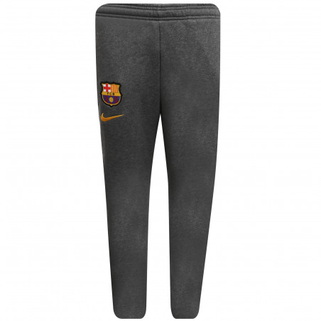 Pantalon survêtement junior FC Barcelone gris 2020/21