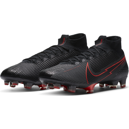 crampon nike mercurial noir et rouge