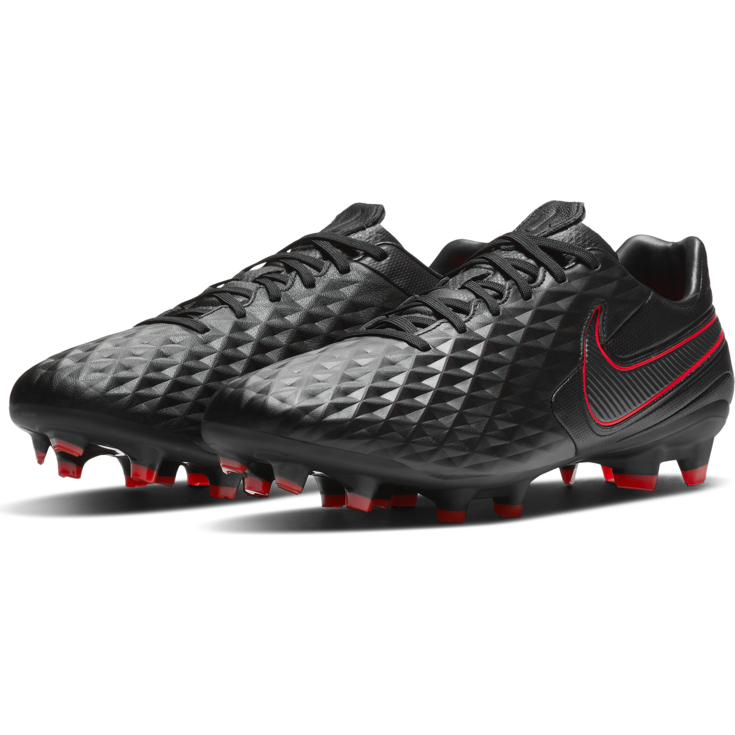 nike tiempo legend 8 black and red