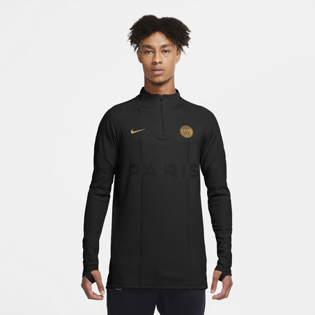 Sweat zippé PSG 50ème anniversaire VaporKnit noir or 2020/21