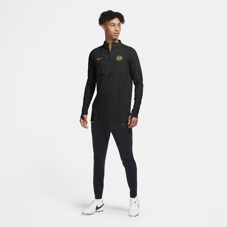 Sweat zippé PSG 50ème anniversaire VaporKnit noir or 2020/21