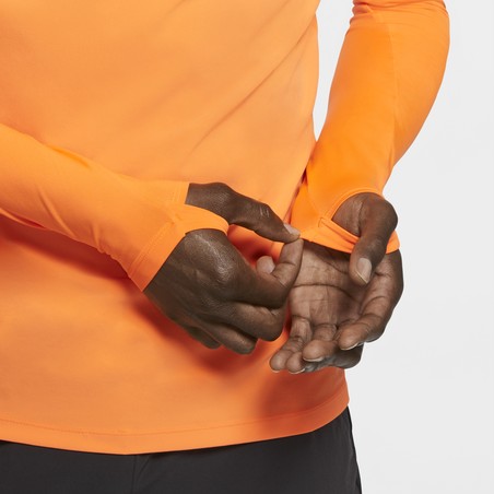 Sweat zippé Nike Mercurial Strike orange