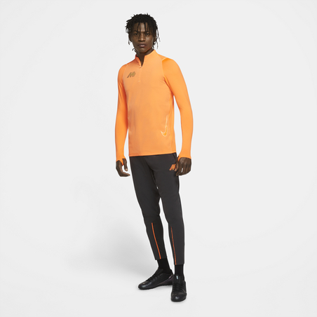 Sweat zippé Nike Mercurial Strike orange