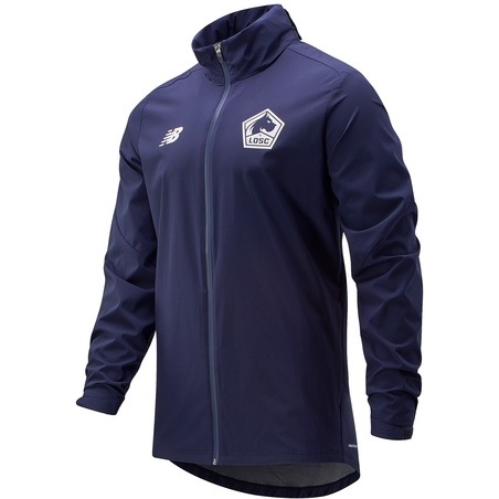 Veste imperméable LOSC bleu 2020/21 sur Foot.fr