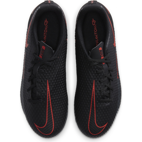 Nike Phantom GT junior Academy basse FG/MG noir rouge