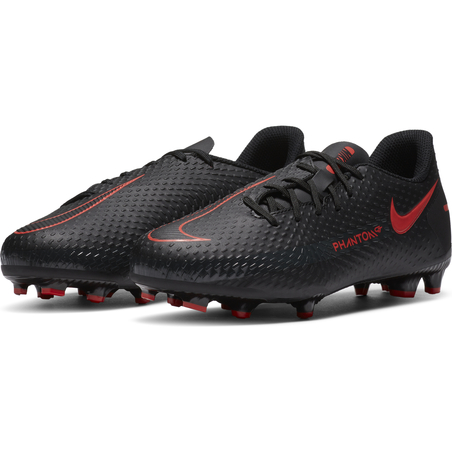 Nike Phantom GT junior Academy basse FG/MG noir rouge