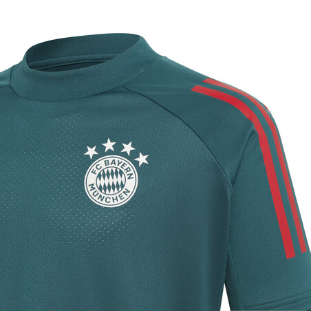 Maillot entraînement junior Bayern Munich vert 2020/21