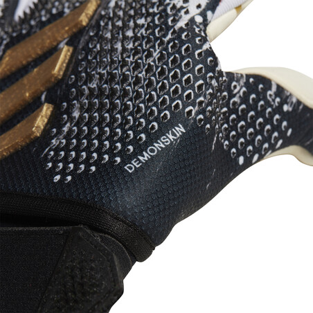 Gants gardien adidas Predator PRO Fingersave noir or