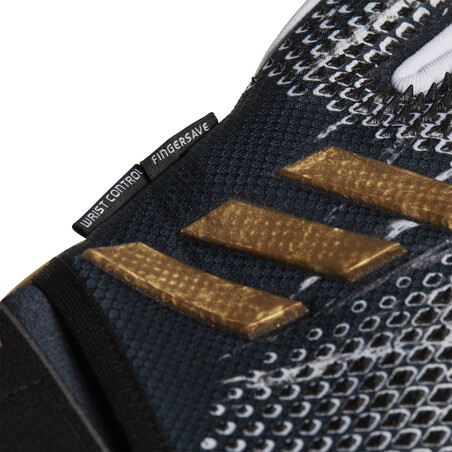Gants gardien adidas Predator PRO Fingersave noir or