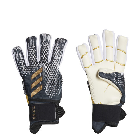 Gants gardien adidas Predator PRO Fingersave noir or