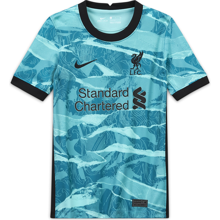 Maillot junior Liverpool extérieur 2020/21
