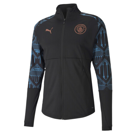 Veste survêtement Manchester City Stadium noir cuivre 2020/21