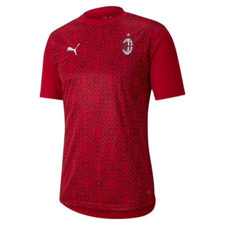 Maillot avant match Milan AC rouge 2020/21