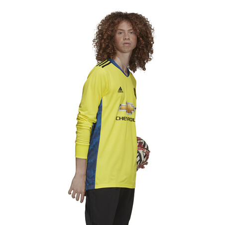 Maillot gardien Manchester United jaune 2020/21