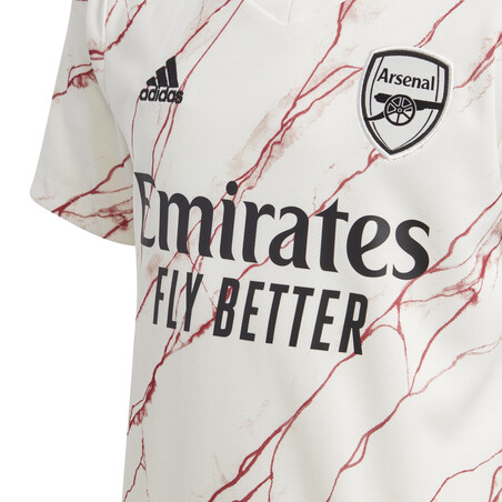 Maillot junior Arsenal extérieur 2020/21