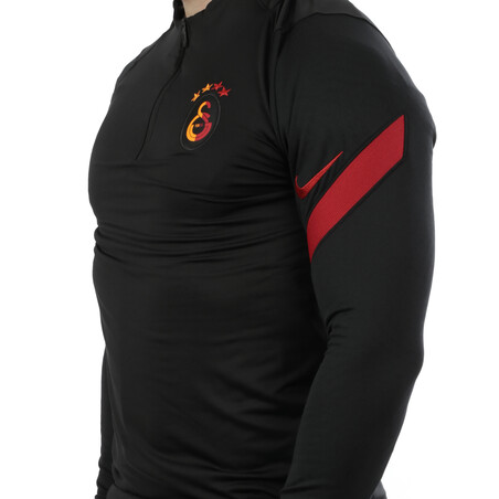 Sweat zippé Galatasaray noir 2020/21
