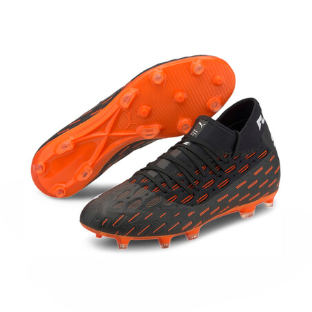puma noir orange