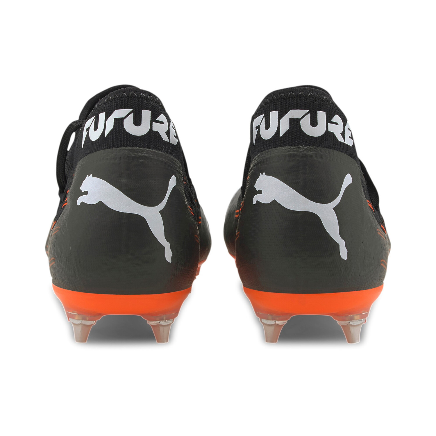 puma orange et noir