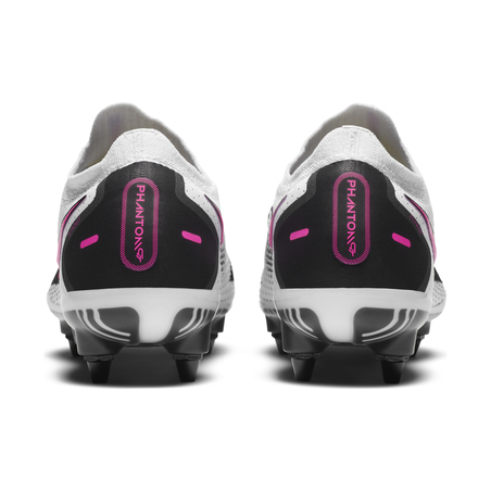 Nike Phantom GT Elite SG-Pro Anti-Clog basse blanc rose