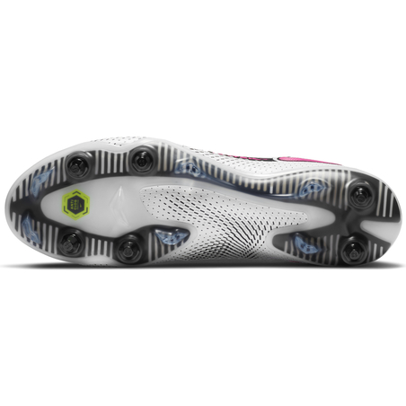 Nike Phantom GT Elite SG-Pro Anti-Clog basse blanc rose