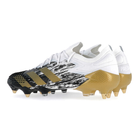 adidas Predator Mutator 20.1 SG basse blanc or