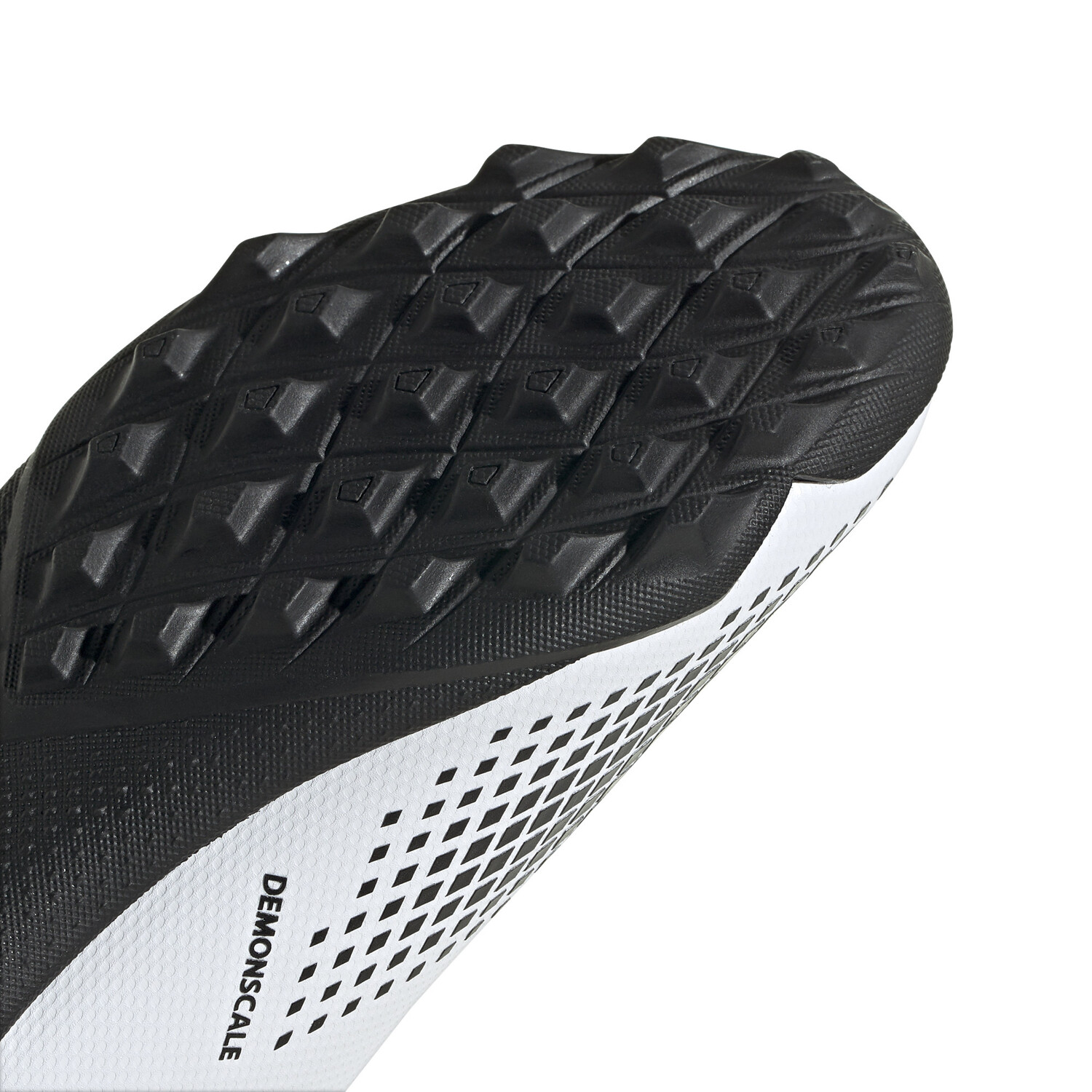 adidas Predator junior 20.3 LaceLess Turf blanc noir sur Foot.fr