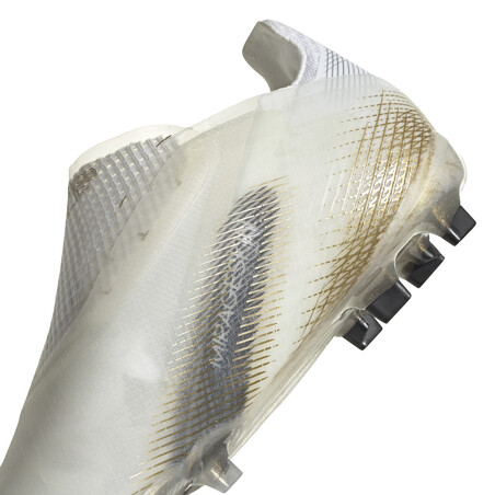 adidas X Ghosted + junior FG blanc or