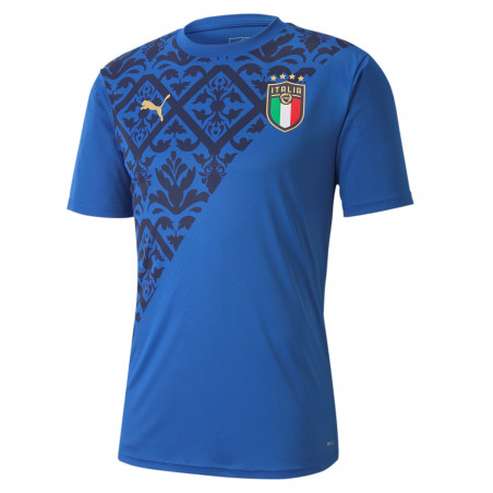 Maillot avant match Italie bleu 2020