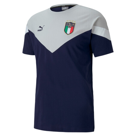 T-shirt Italie Iconic bleu gris 2020