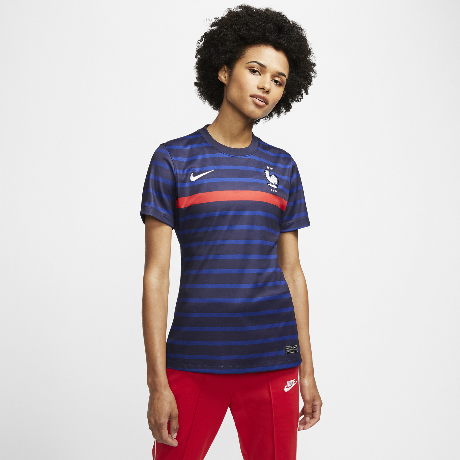 Maillot femme equipe de france 2 etoiles sales