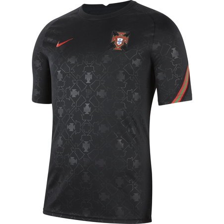 Maillot avant match Portugal noir 2020