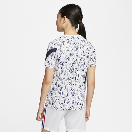 Maillot avant match junior Equipe de France blanc 2020