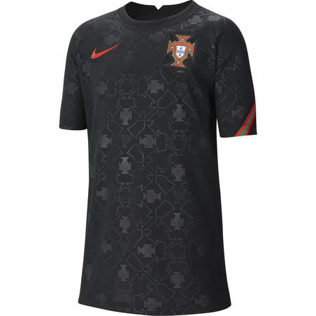 Maillot avant match junior Portugal noir 2020