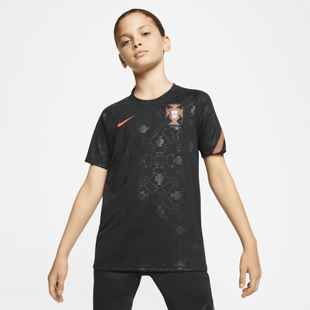 Maillot avant match junior Portugal noir 2020