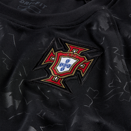 Maillot avant match junior Portugal noir 2020