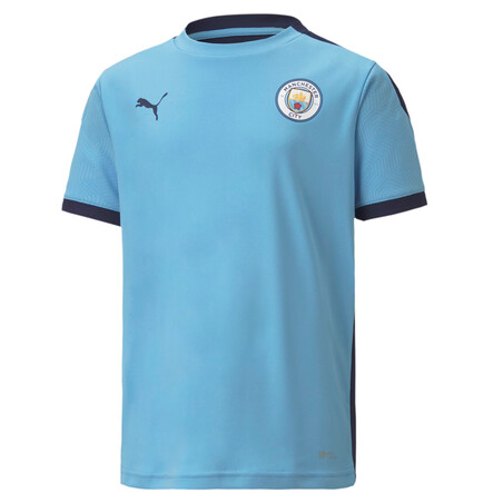 Maillot entraînement junior Manchester City bleu 2020/21