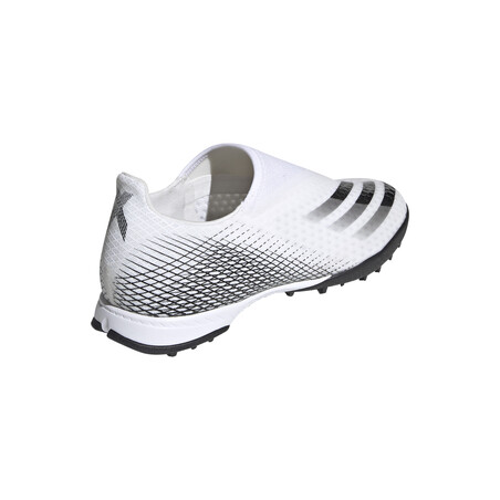 adidas X GHOSTED.3 LaceLess Turf blanc noir