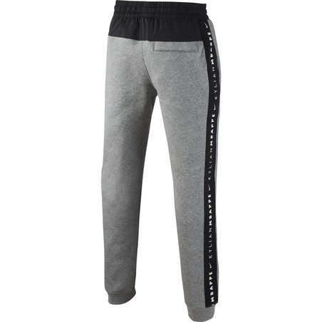 Pantalon survêtement Nike Mbappé Fleece gris 2020/21