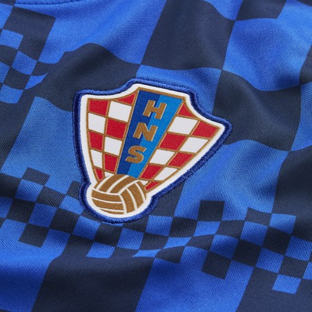 Maillot avant match Croatie bleu 2020