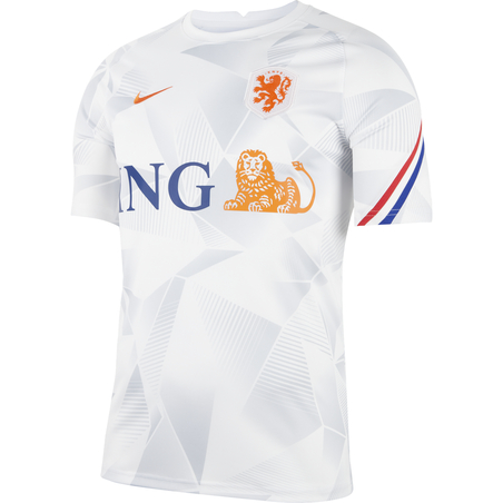 Maillot avant match Pays Bas blanc 2020