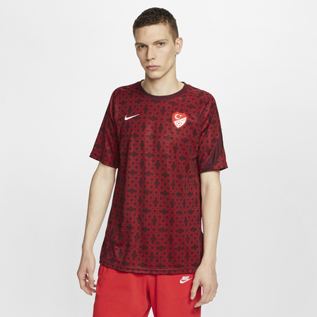 Maillot avant match Turquie rouge 2020