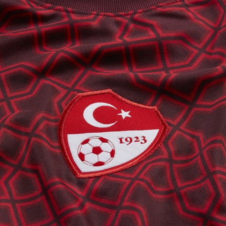 Maillot avant match Turquie rouge 2020