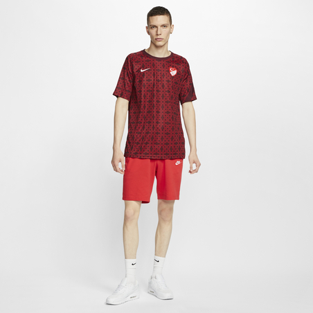 Maillot avant match Turquie rouge 2020