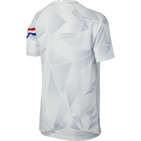 Maillot avant match junior Pays Bas blanc 2020