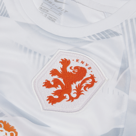 Maillot avant match junior Pays Bas blanc 2020