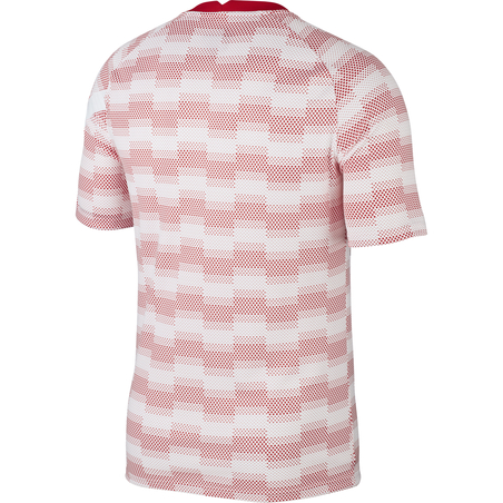 Maillot avant match Pologne blanc rouge 2020