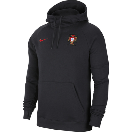 Sweat à capuche Portugal GFA Fleece noir 2020
