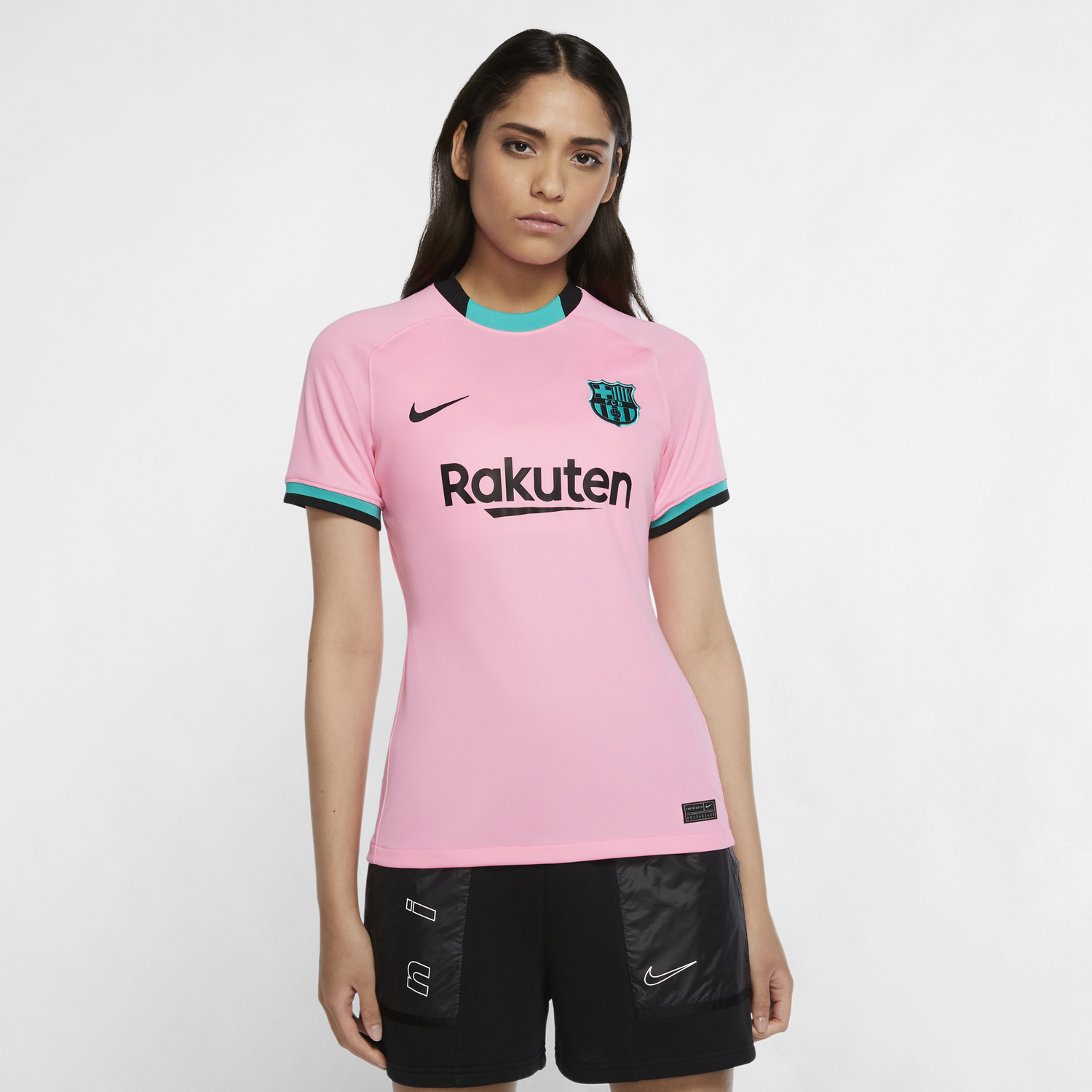 Maillot FC Barcelona Domicile 2021/22 Femme - 100% Polyester Recyclé - Dri-FIT - Officiel