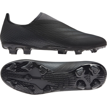 adidas X GHOSTED.3 LaceLess FG noir