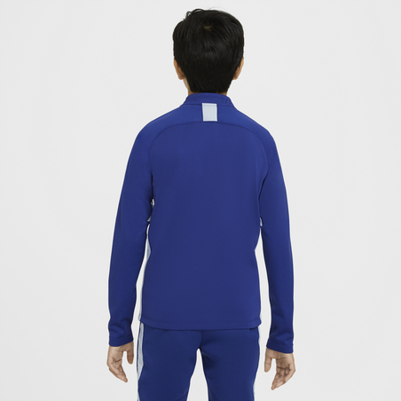 Sweat zippé junior Nike academy bleu